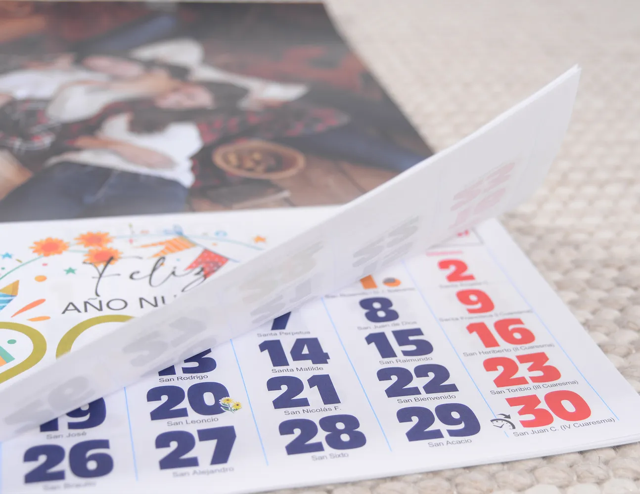 Calendarios Faldillas BHFoto