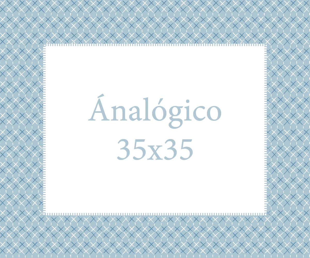 Analógico 35x35