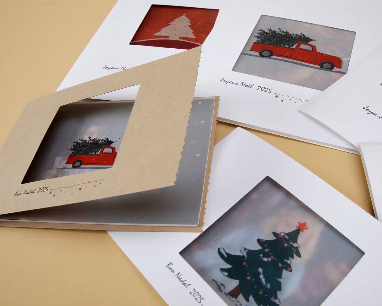 Christmas Postal Retro