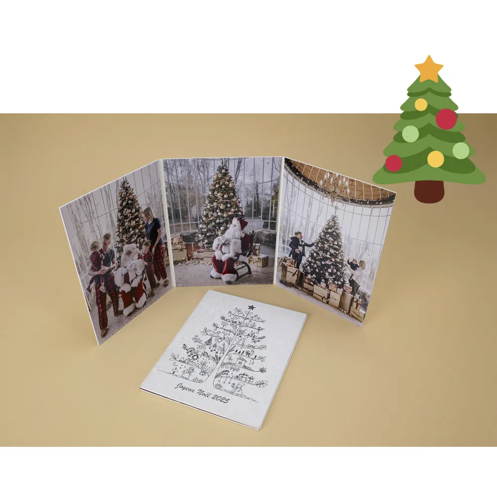 Christmas Díptico y Tríptico (Otros Materiales)