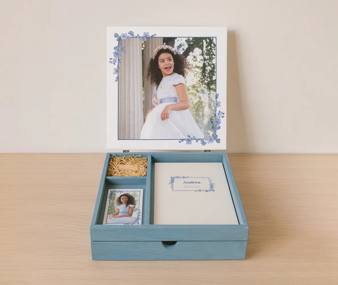 Caja de Madera Doble