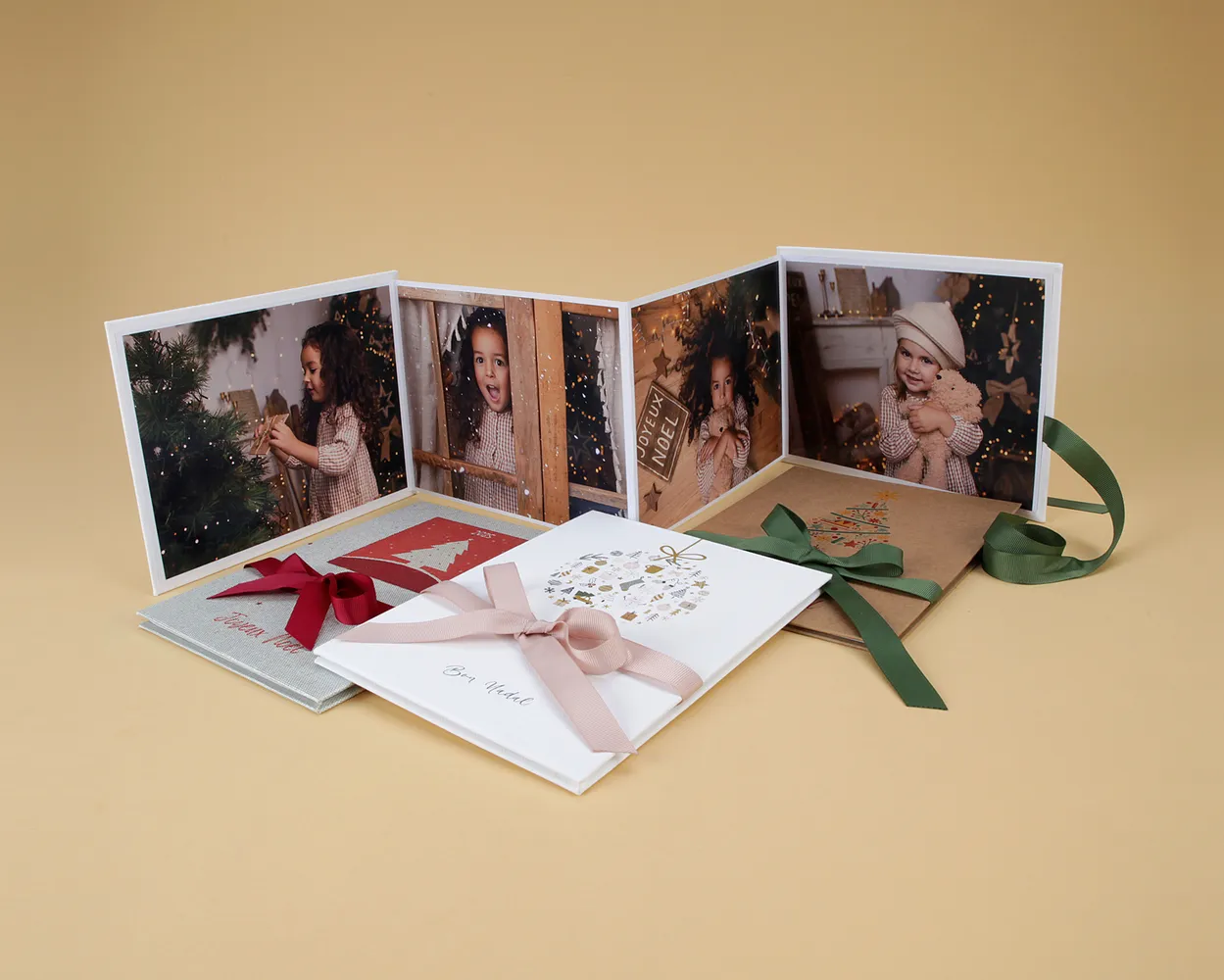 Christmas Acordeón Analogico (Otros Materiales) Folio Ribbon SIN FOTOS