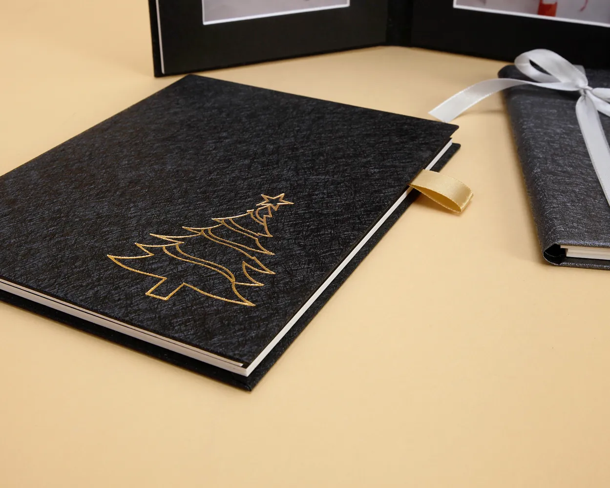 Christmas Folio Logo Stamping