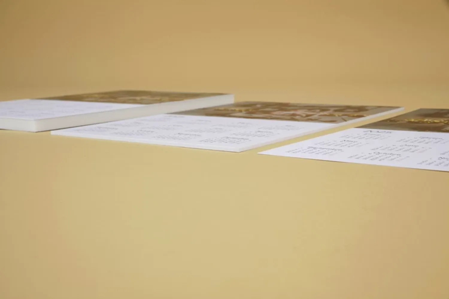 Calendario de pared una hoja