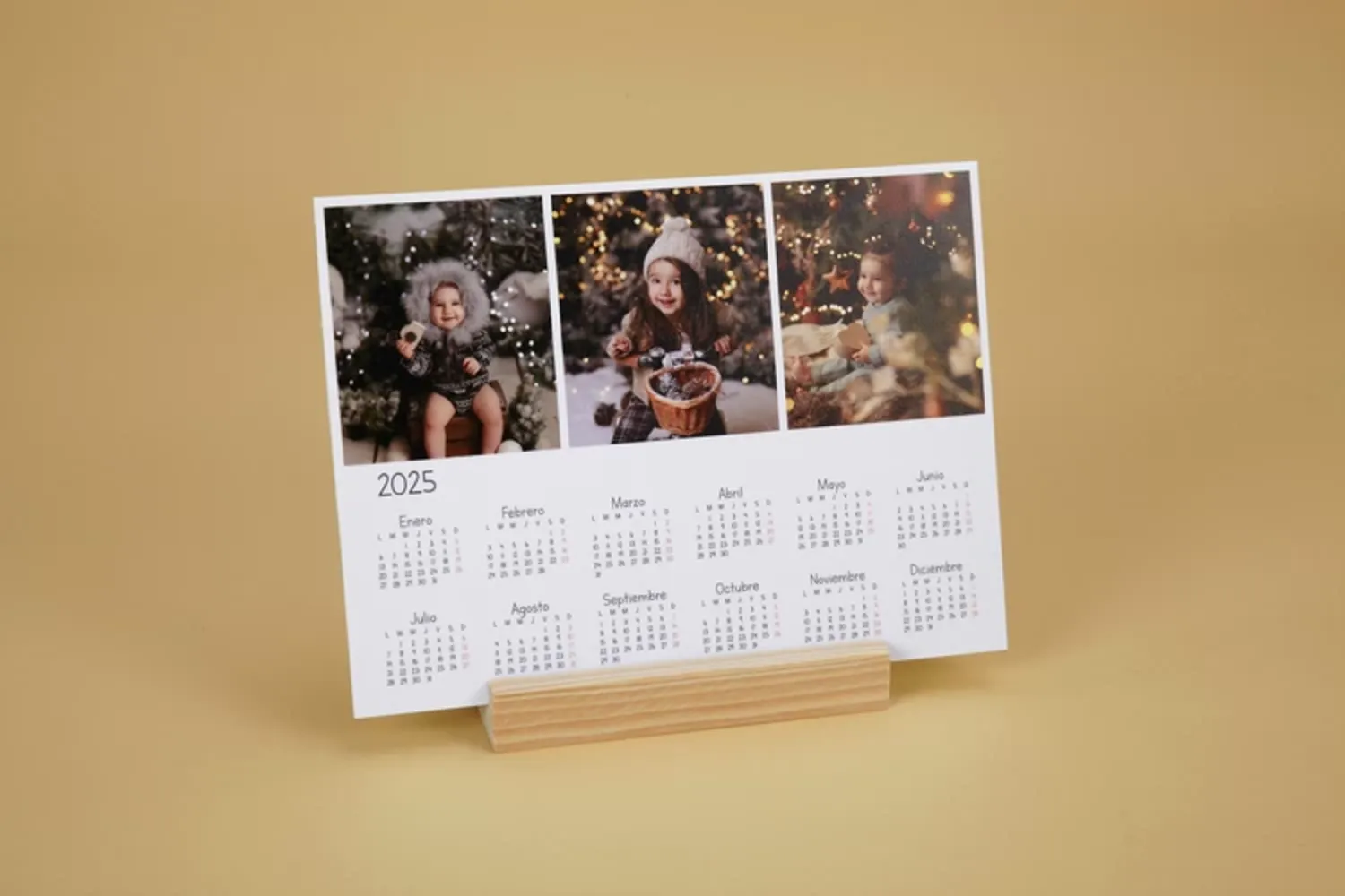 Calendario de sobre mesa Forex impreso a una cara