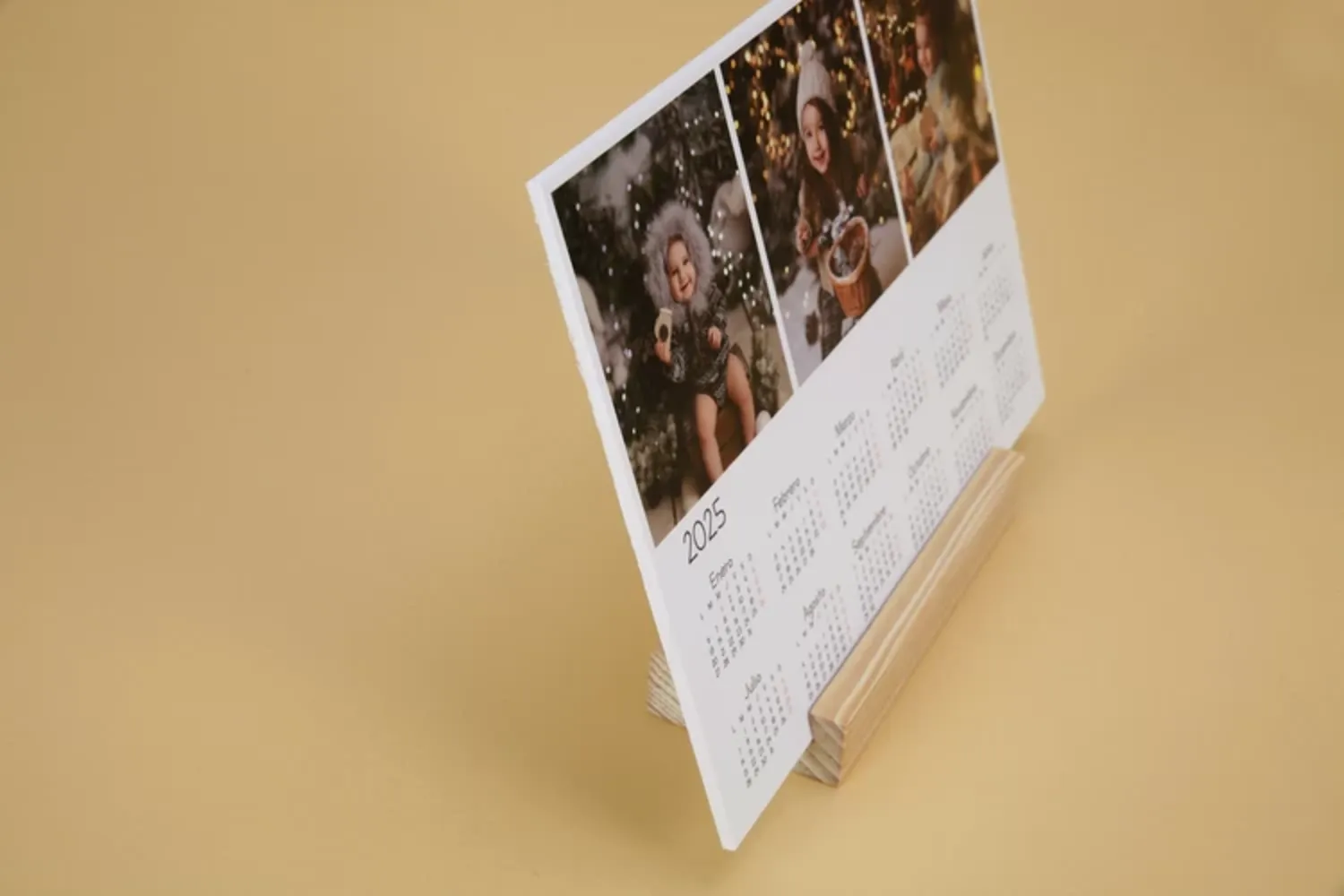 Calendario de sobre mesa Forex impreso a una cara