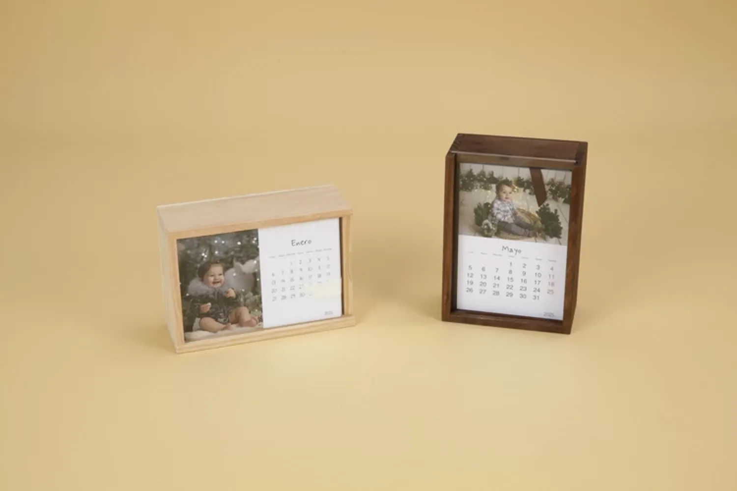 Christmas Calendar Wooden Box
