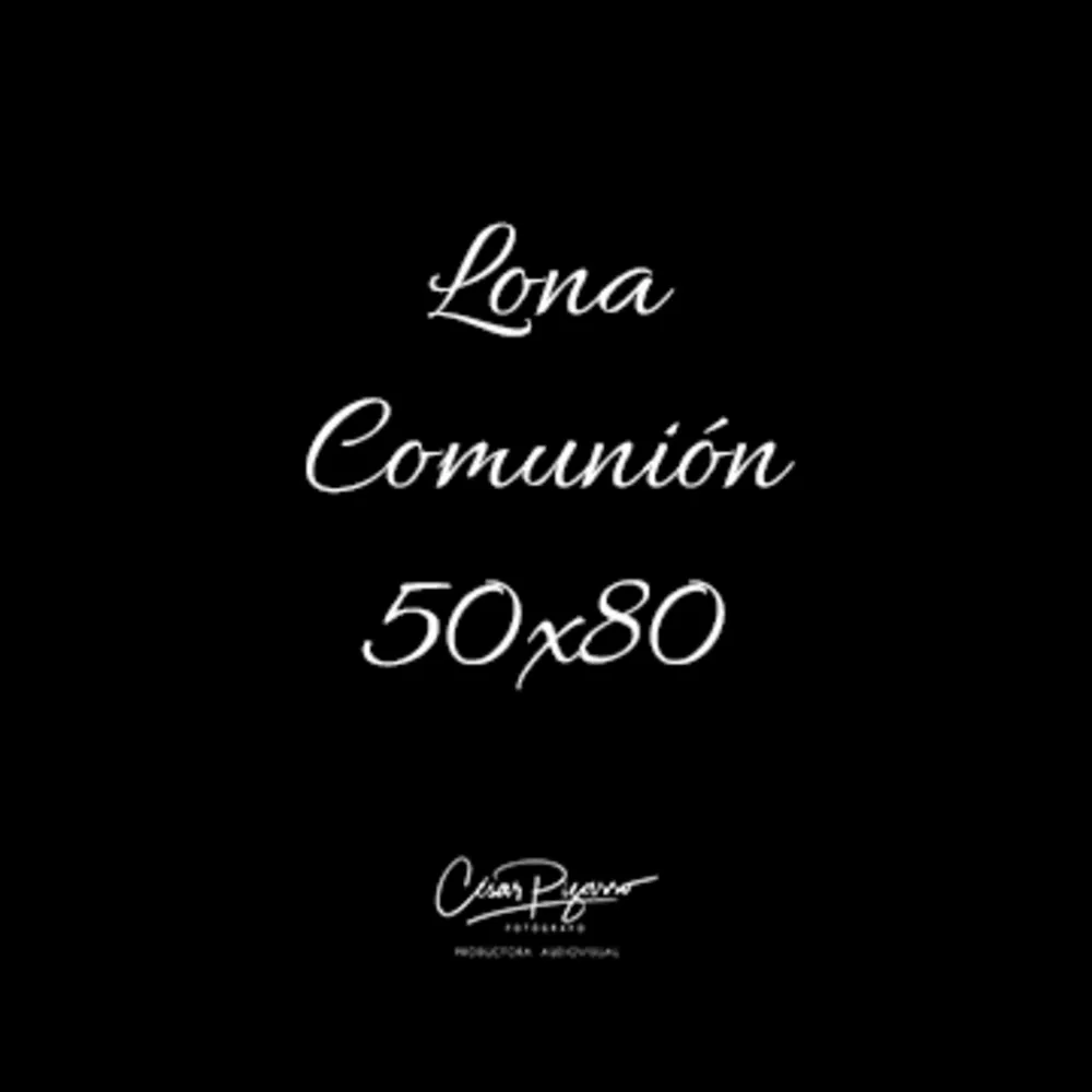 Lona 80x50
