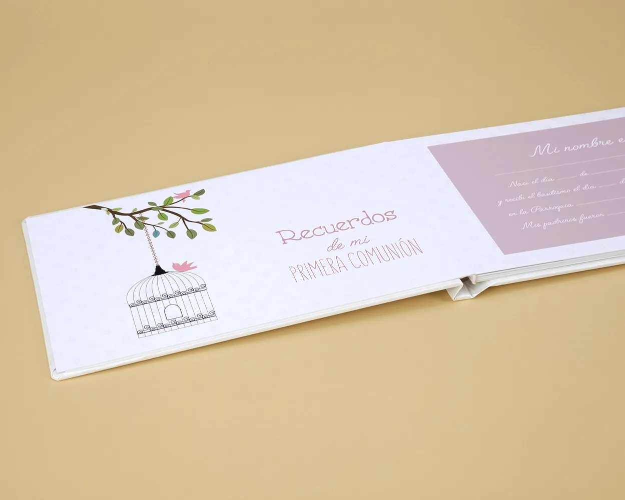 Libro de firmas Comunión