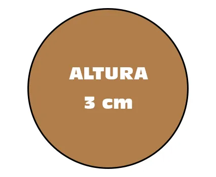 Caja 2 piezas 3 cm grosor