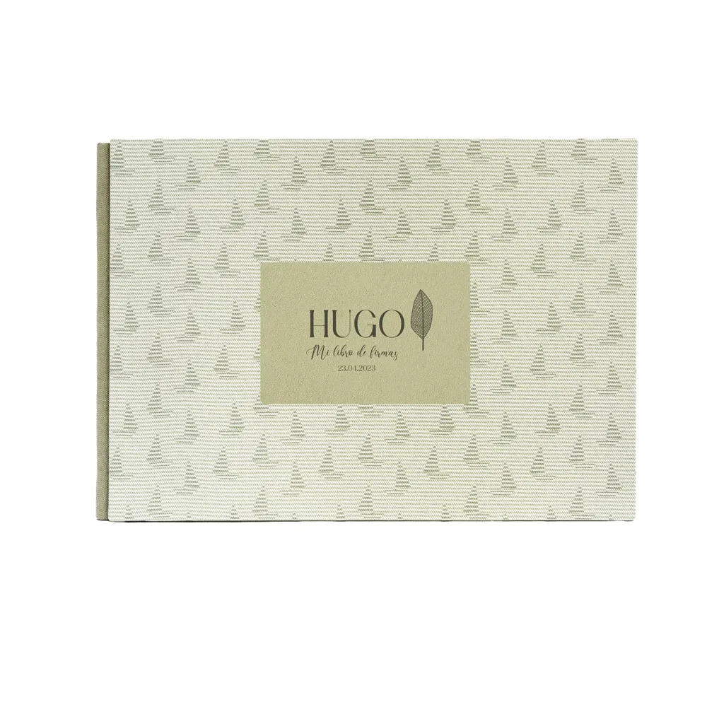 Álbum 3 Piezas Chapa Rectangular Firmas