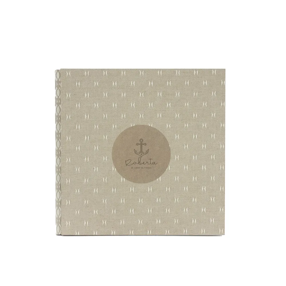 Álbum 3 Piezas Chapa Redonda Firmas