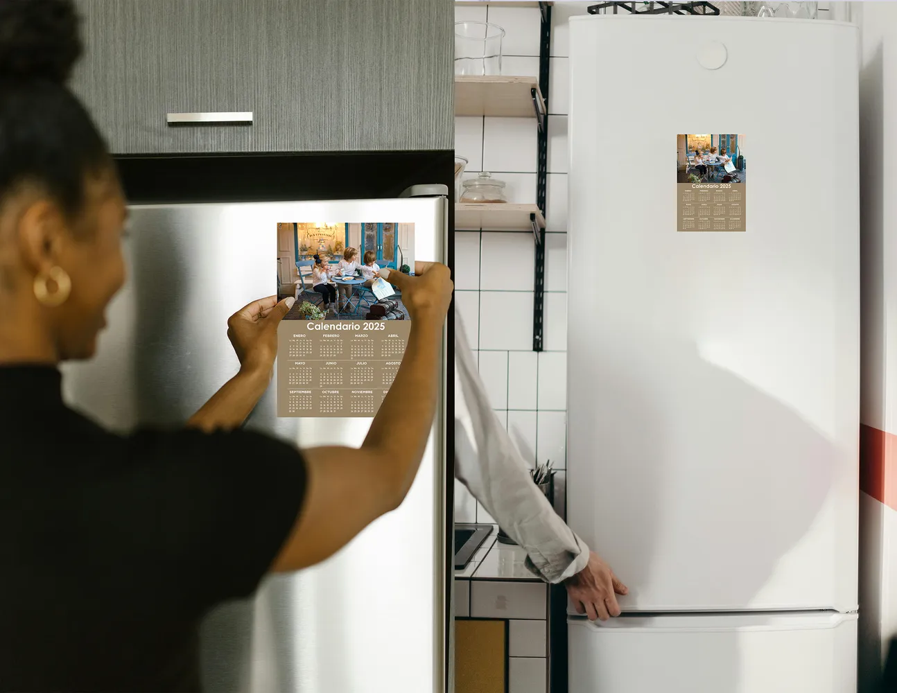 Calendario con imán