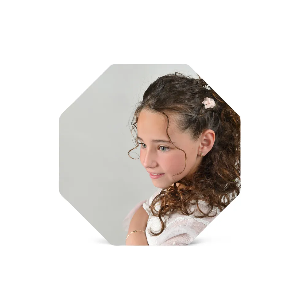 Porta Madera Octogonal